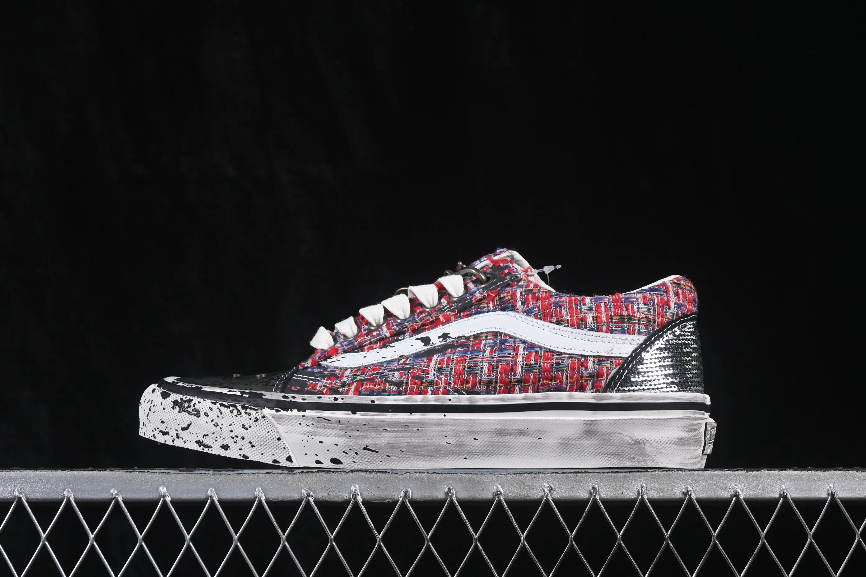 All categories Vans Vans series Vans Low Vans low-top Vans Old Skool Vans high-end branch low-top casual skateboard shoes VN000D9VBOS
